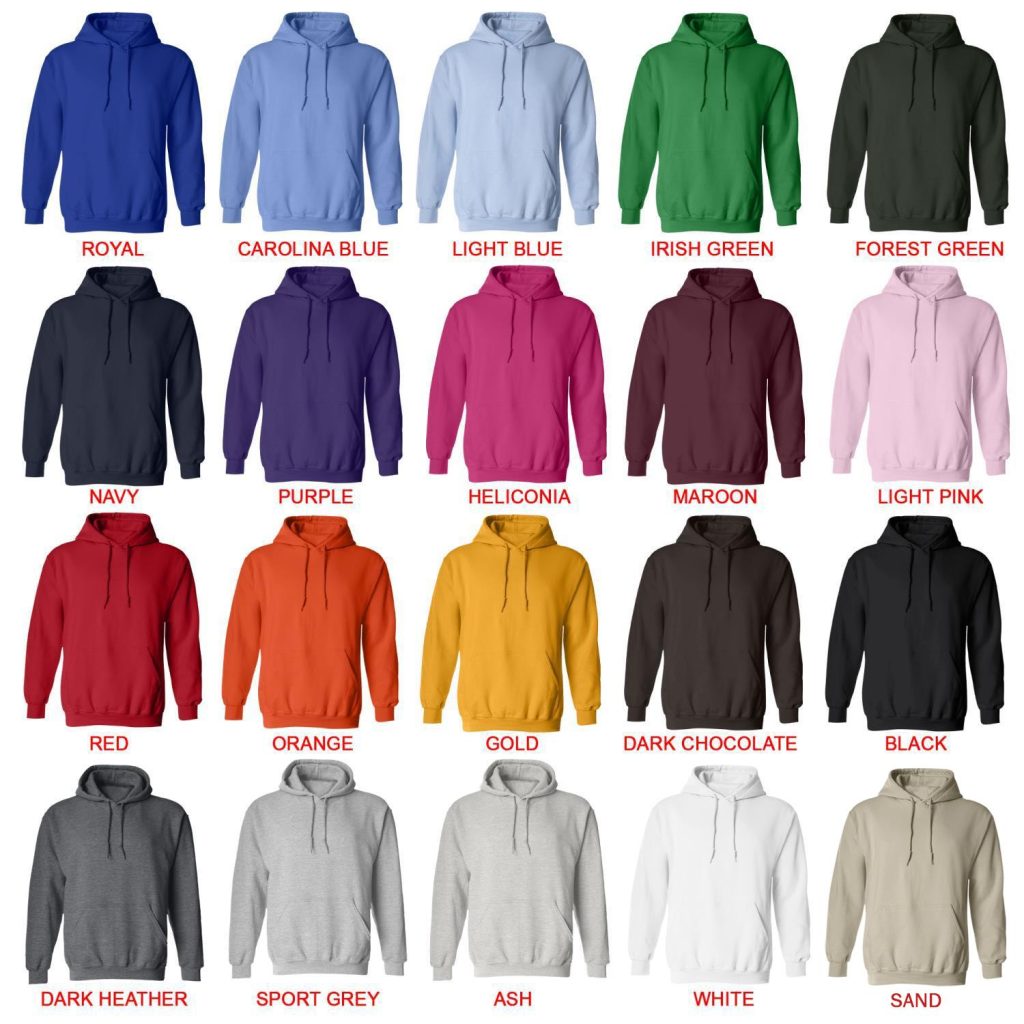 hoodie color chart - The Promised Neverland Shop