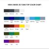 tank top color chart - The Promised Neverland Shop