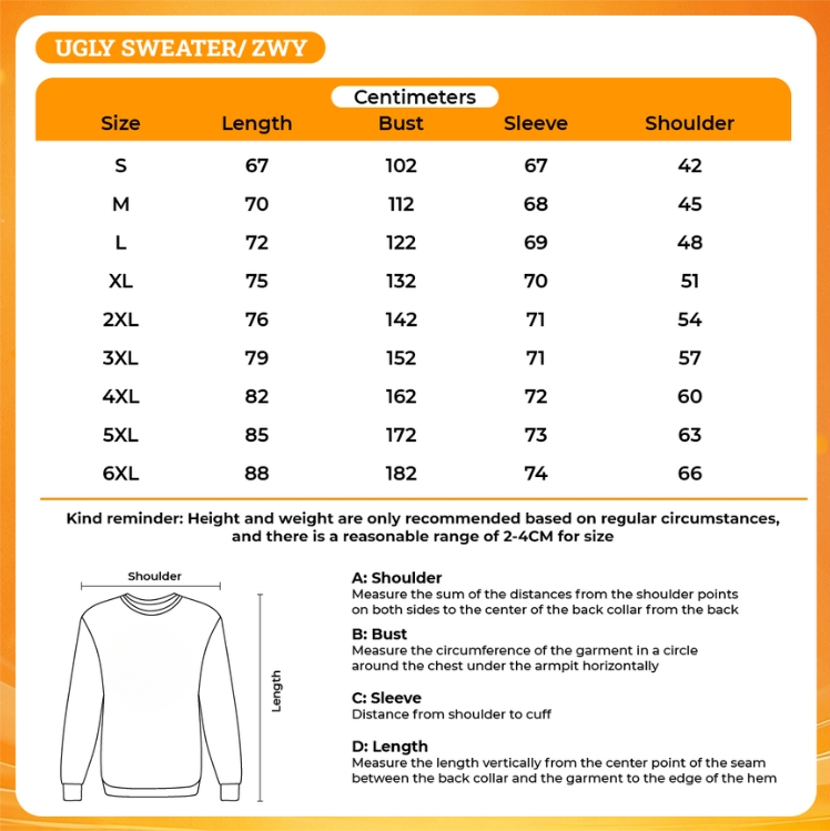 3D UGLY SWEATER - The Promised Neverland Shop